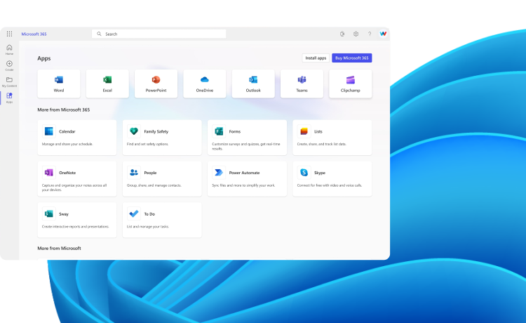 Webglobe offers MS Exchange Online and Microsoft 365 Business
