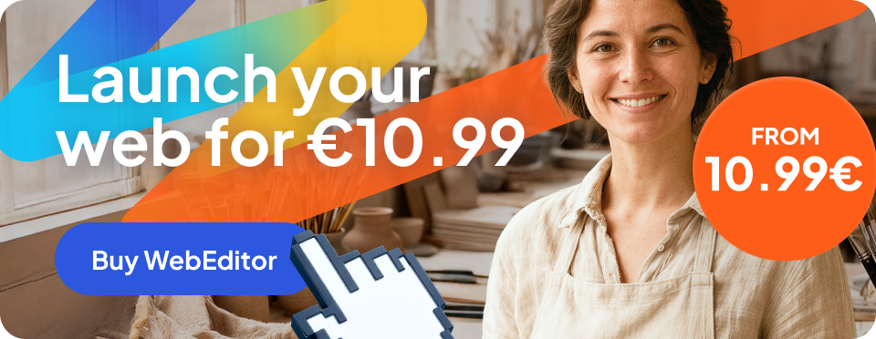 Launch your web for 10,99 €